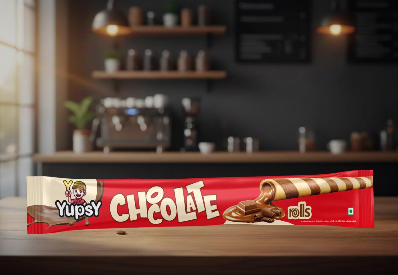 YUPSY Chocolate Wafer Rolls