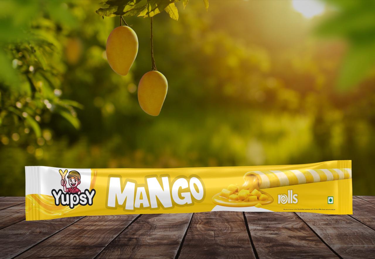 Mango Wafer Rolls